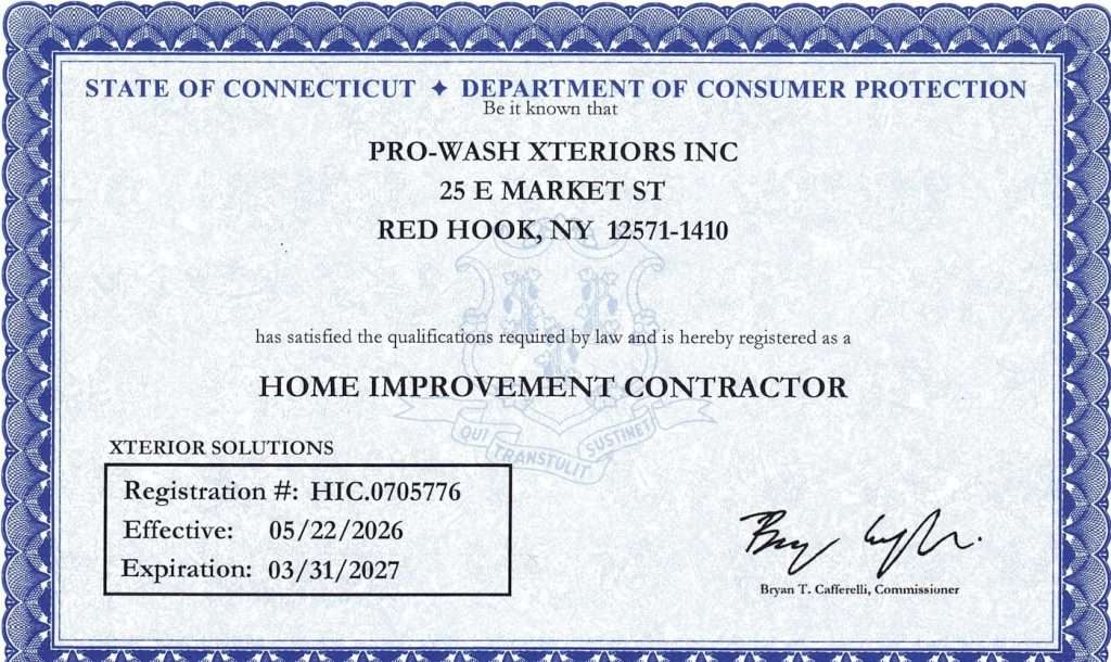 Xterior Solutions HIC license CT